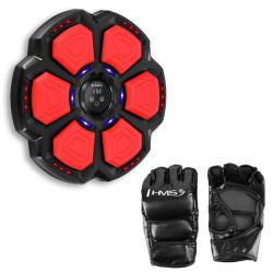 HMS Elektronický boxerský terč TB06 s LED, Bluetooth a rukavicami (Music Boxing Machine) HMS Elektronický boxerský terč TB06 s LED, Bluetooth a rukavicami (Music Boxing Machine)