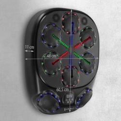 HMS Elektronický boxerský terč TB10 s LED, Bluetooth a rukavicemi (Music Boxing Machine)