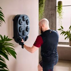 HMS Elektronický boxerský terč TB10 s LED, Bluetooth a rukavicami (Music Boxing Machine)