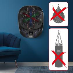 HMS Elektronický boxerský terč TB10 s LED, Bluetooth a rukavicami (Music Boxing Machine)