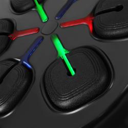 HMS Elektronický boxerský terč TB10 s LED, Bluetooth a rukavicami (Music Boxing Machine)