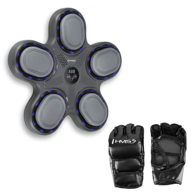HMS Elektronický boxerský terč TB11 s LED, Bluetooth a rukavicemi (Music Boxing Machine) HMS Elektronický boxerský terč TB11 s LED, Bluetooth a rukavicemi (Music Boxing Machine)