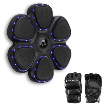 HMS Elektronický boxerský terč TB12 s LED, Bluetooth a rukavicemi (Music Boxing Machine) HMS Elektronický boxerský terč TB12 s LED, Bluetooth a rukavicemi (Music Boxing Machine)