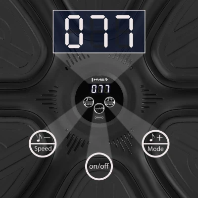 HMS Elektronický boxerský terč TB12 s LED, Bluetooth a rukavicemi (Music Boxing Machine)