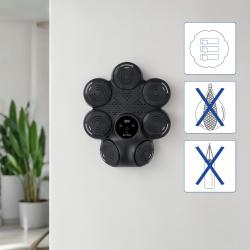 HMS Elektronický boxerský terč TB30 s LED, Bluetooth a rukavicami (Music Boxing Machine)