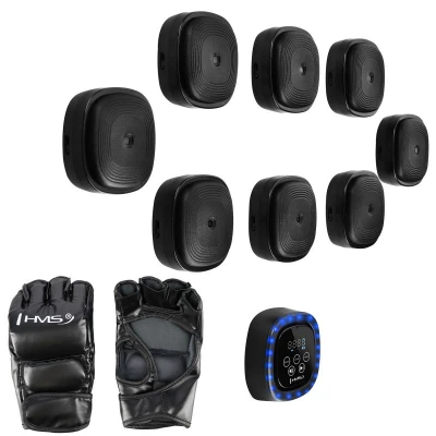 HMS Elektronický modulární boxerský terč TB05 s LED, Bluetooth a rukavicemi (Music Boxing Machine) HMS Elektronický modulární boxerský terč TB05 s LED, Bluetooth a rukavicemi (Music Boxing Machine)