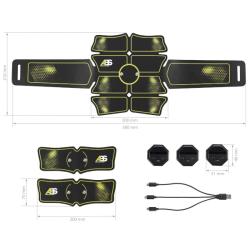 HMS EMS posilovač svalů ABS Master PRO Super