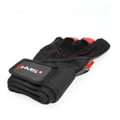 HMS RST01 červené fitness rukavice