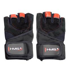 HMS RST01 červené fitness rukavice