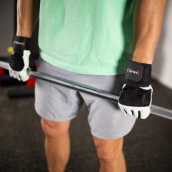 HMS Fitness rukavice RST04 bílé