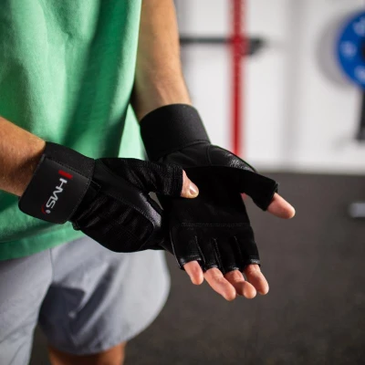 HMS Fitness rukavice RST04 černé