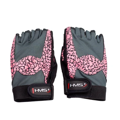 HMS Fitness rukavice RŮŽOVÉ RST03