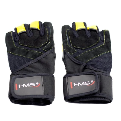 HMS RST01 žluté fitness rukavice