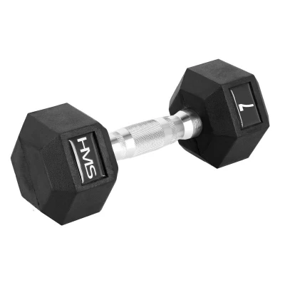 HMS Hexagonální jednoručka 7 kg HMS Hexagonální jednoručka 7 kg