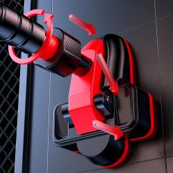 HMS Hrazda do dverí s počítadlom a vodováhou DD501