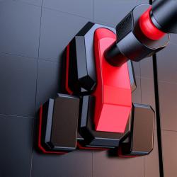 HMS Hrazda do dveří s vodováhou DD300