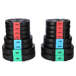 HMS Jednoručné, nakladacie činky SG40, 42 kg