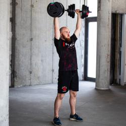 HMS Jednoručné, nakladacie činky SG40, 42 kg