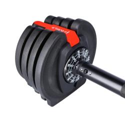 HMS Jednoruční / obouruční variabilní činka SGR18 PRO SET 3v1 40 kg