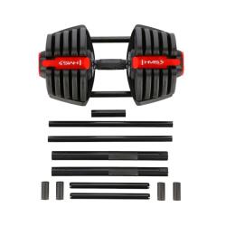 HMS Jednoruční / obouruční variabilní činka SGR40 PRO SET 2v1 40 kg
