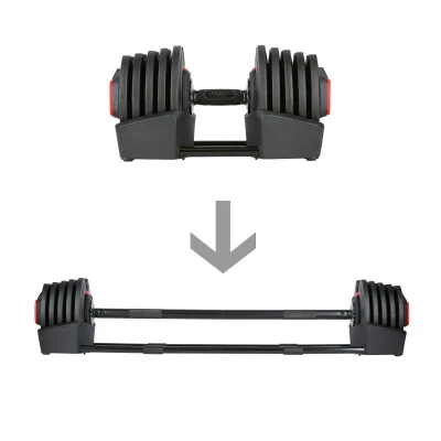 HMS Jednoruční / obouruční variabilní činka SGR40 PRO SET 2v1 40 kg