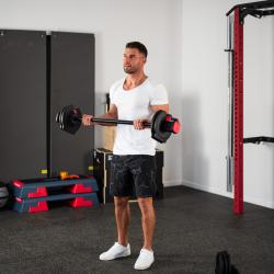 HMS Jednoručný / obojručný variabilný činka SGR40 PRO SET 2v1 40 kg