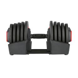 HMS Jednoručný / obojručný variabilný činka SGR40 PRO SET 2v1 40 kg