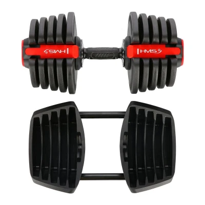 HMS Jednoruční / obouruční variabilní činka SGR40 PRO SET 2v1 40 kg