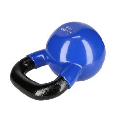 HMS Kettlebell pokrytý vinylem KN 10 kg, modrý