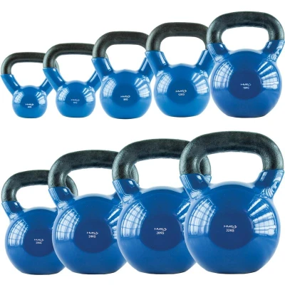 HMS KN 12 KG KETTLEBELL POKRYTÝ VINYLEM
