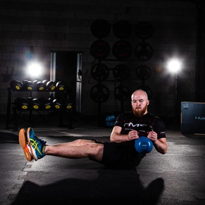 HMS KN 12 KG KETTLEBELL POKRYTÝ VINYLEM