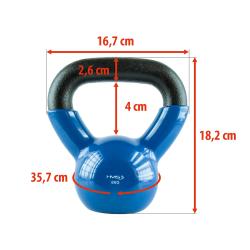 HMS KN 6 KG KETTLEBELL POKRYTÝ NEOPRENEM