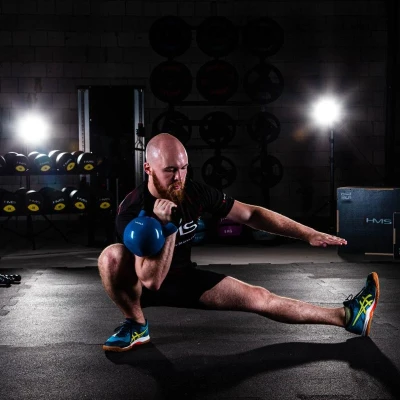 HMS KN 20 KG KETTLEBELL POKRYTÝ VINYLEM (VÝPRODEJ)