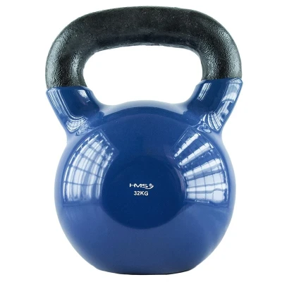 HMS KN 32 KG KETTLEBELL POKRYTÝ VINYLEM (VÝPRODEJ)