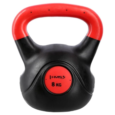 HMS Kompozitový kettlebell KPC08 Vin-Bell 8 kg červený HMS Kompozitový kettlebell KPC08 Vin-Bell 8 kg červený