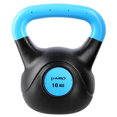 HMS Kompozitový kettlebell KPC10 Vin-Bell 10 kg modrý HMS Kompozitový kettlebell KPC10 Vin-Bell 10 kg modrý