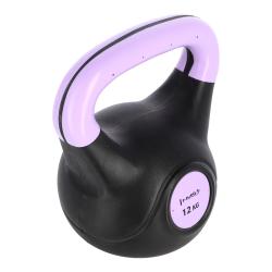 HMS Kompozitový kettlebell KPC12 Vin-Bell 12 kg sv. fialový