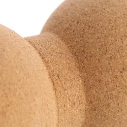 HMS Korkový dvojitý masážní míč BLW02 - Lacrosse Ball