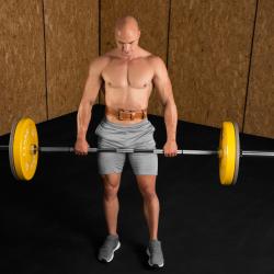 HMS Kožený posilovací pás PA3998