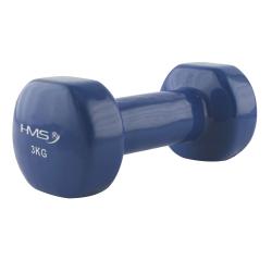 HMS Litinová činka pokrytá vinylem 3 kg