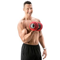 HMS Litinový činkový set SGGX30 30 kg