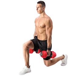 HMS Litinový činkový set SGGX30 30 kg