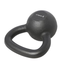 HMS Litinový kettlebell KZG08 8 kg, černý