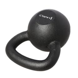 HMS Litinový kettlebell KZG12 12 kg, černý