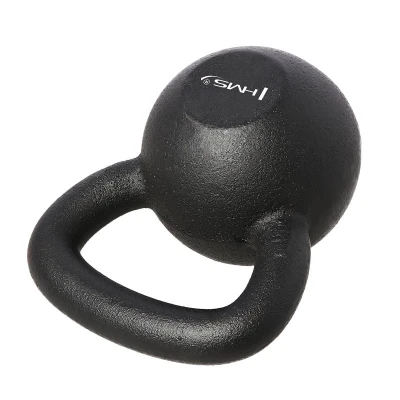 HMS Litinový kettlebell KZG12 12 kg, černý