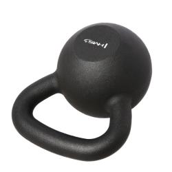 HMS Litinový kettlebell KZG16 16 kg, černý