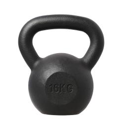 HMS Litinový kettlebell KZG16 16 kg, černý