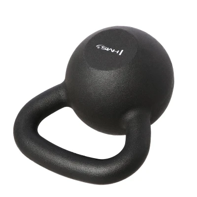 HMS Litinový kettlebell KZG16 16 kg, černý