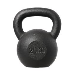 HMS Litinový kettlebell KZG20 20 kg, černý