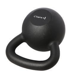 HMS Liatinový kettlebell KZG24 24 kg, čierny